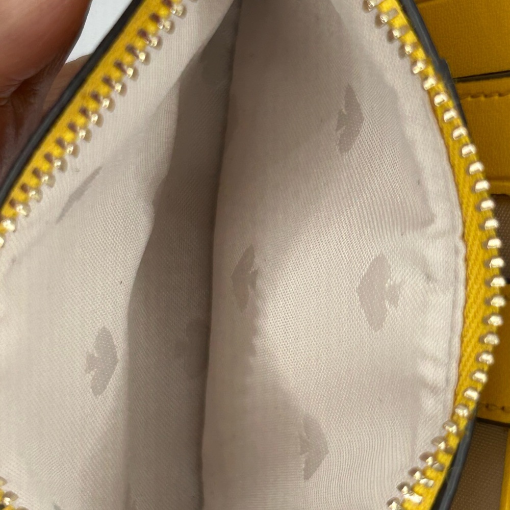 Kate Spade Mustard Yellow Leather Wallet - Picture 5 of 10